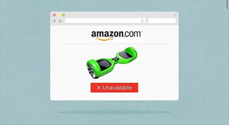Amazon detiene la venta de casi todas las hoverboards