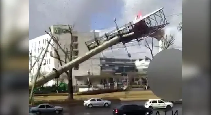 Lluvias y viento dejan muertos y daños en México