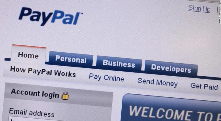 PayPal registra falla en su servicio