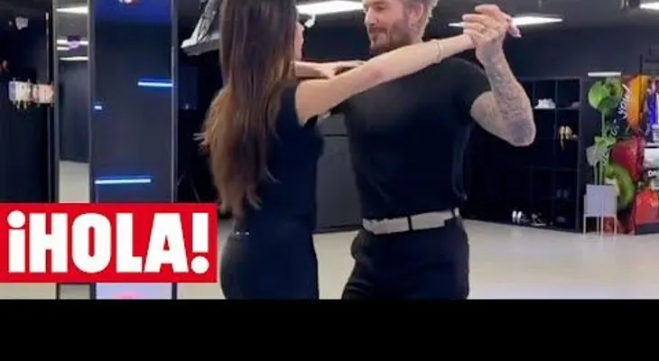 Victoria y David Beckham aprenden salsa con la música del cubano Leoni Torres