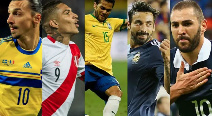 Los 11 ausentes: la selección de grandes figuras que no estarán en Rusia 2018