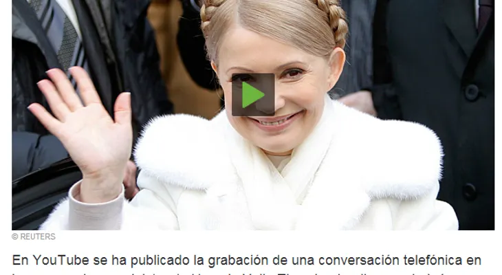 Conversación filtrada de Timoshenko: "Hay que tomar las armas y matar a los malditos rusos" 