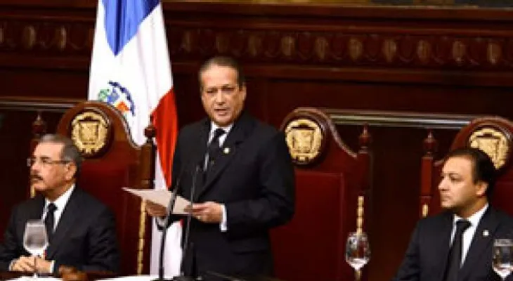 Presidente del Senado se refiere a la lay migratoria y ley de partidos políticos