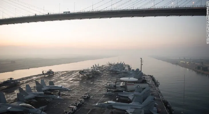 Alerta por cohete iraní que pasó cerca de un barco de guerra de EE.UU.