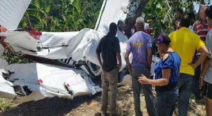 Identifican a dos de los tres que murieron al precipitarse avioneta en Santiago