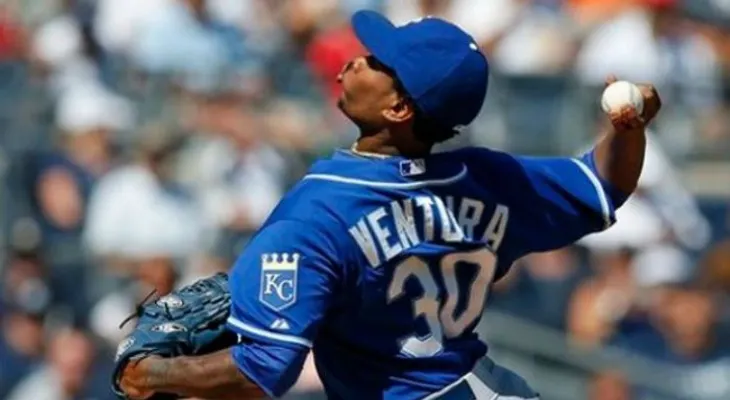 Yordano Ventura le estropea el homenaje a Derek Jeter