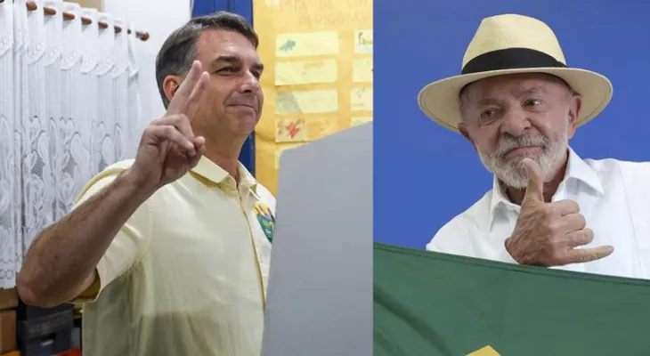 Lula y Flávio Bolsonaro van a segunda vuelta presidencial en Brasil el 25 de octubre