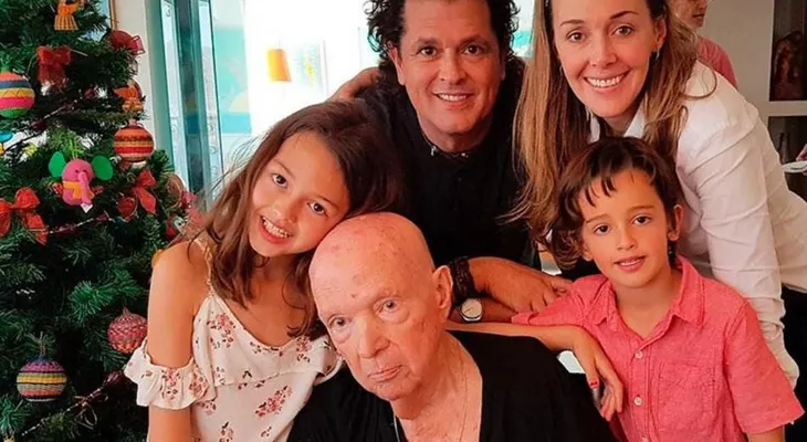 No descartan muerte padre de Carlos Vives haya sido acelerada por el covid-19