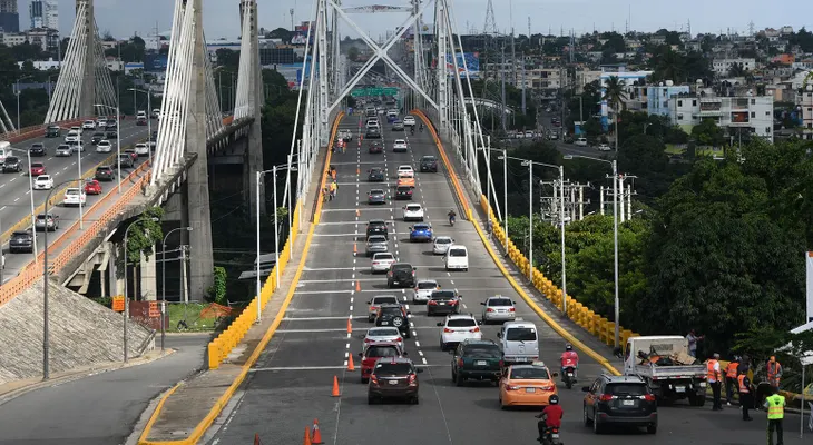 El MOPC cerrará puente Duarte desde viernes hasta el lunes para reparar juntas
