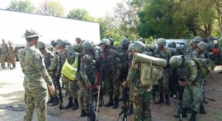 Envían 130 militares para reforzar frontera por Dajabón