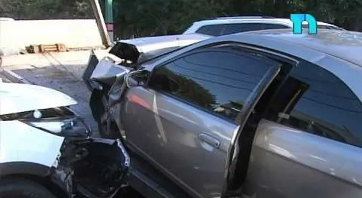 Triple choque deja tres heridos en la Anacaona