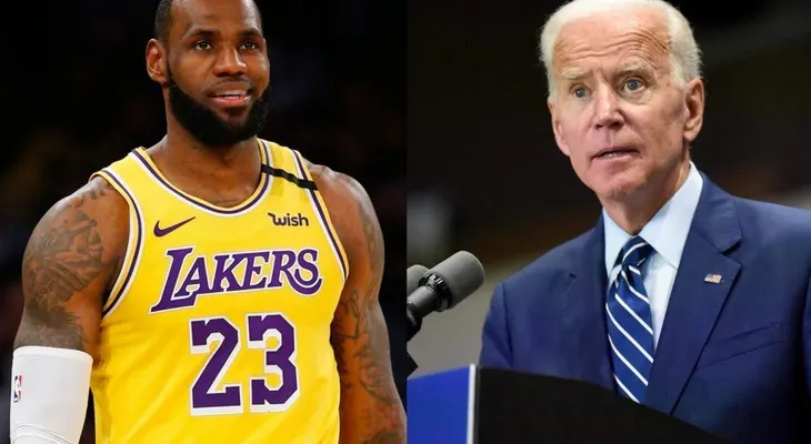 LeBron James se une a campaña de Biden y dice "necesitamos un cambio"