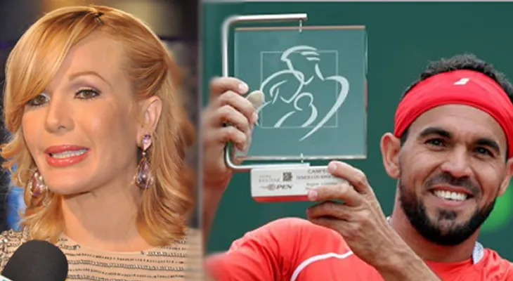 Circula rumor relación entre Luz García y el tenista Víctor Estrella