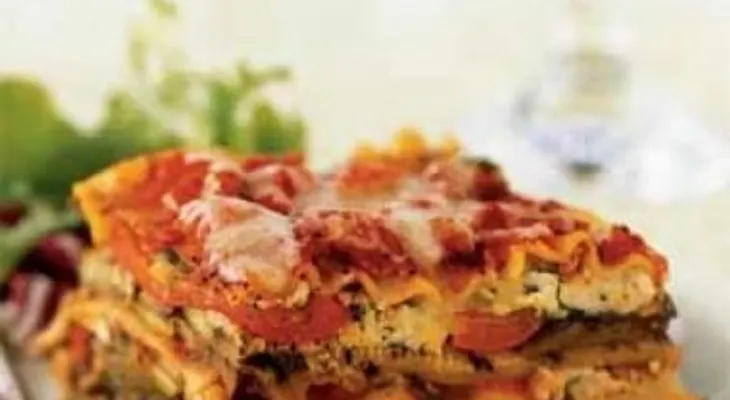  Lasaña de vegetales 