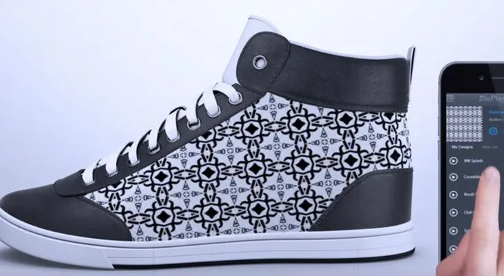 Conozca las zapatillas que cambian de apariencia mediante una app (VIDEO)