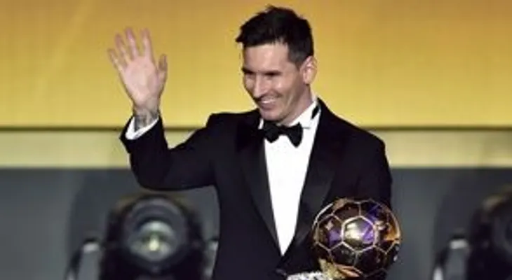 Lionel Messi gana el Balón de Oro por quinta vez