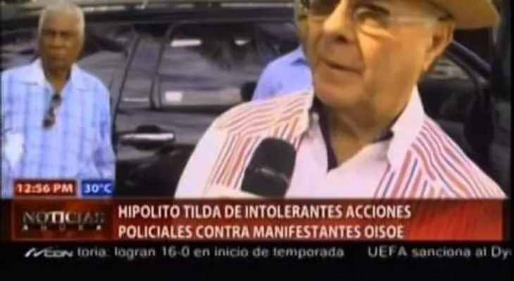 Hipólito dice que Tony Isa: "quiere seguir haciendo travesuras y hacerse el pendejo"