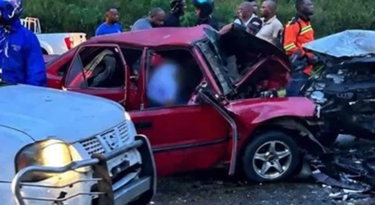 Cinco personas mueren en accidente de tránsito en la avenida Circunvalación de Santo Domingo