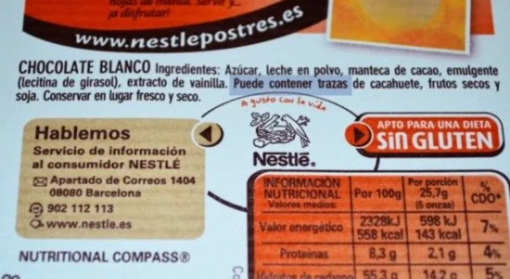 Alergias alimenticias: ¿qué dicen las etiquetas nutricionales?