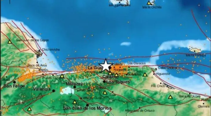 Nuevo sismo de magnitud 4,0 sacude a Caracas y otras áreas de Venezuela