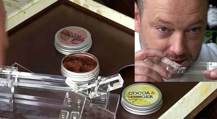 Chocolate para ser aspirado en vez de saboreado, la nueva moda para irse de fiesta