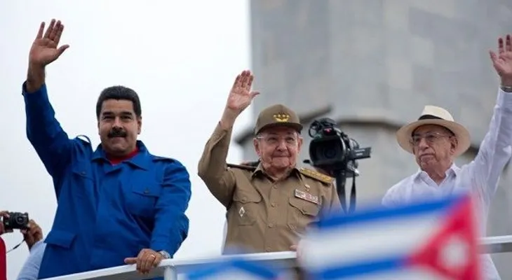 Maduro y Castro encabezan celebración  del 1 de Mayo 