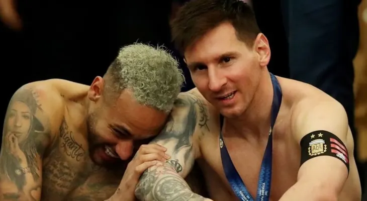 Neymar dedica emotivo mensaje a Messi en el día de su despedida de la selección argentina