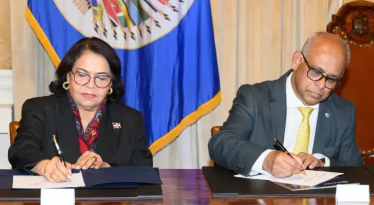 Cámara de Cuentas y OEA firman acuerdo para fortalecer transparencia y antisoborno