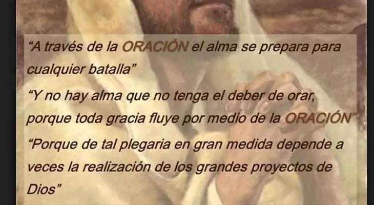 Señor, por su alma buena lo invitaré a orar juntos, y yo le respondí...