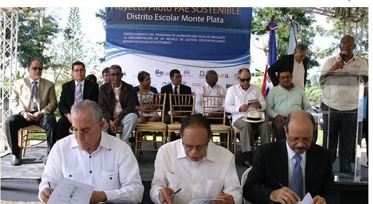 INABIE construirá centros para productos del desayuno escolar que reducirá pobreza en Monte Plata