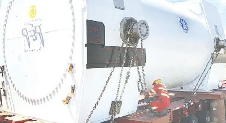 Llegan generador, turbina y equipos de las plantas a carbón