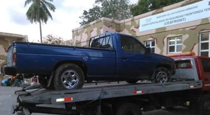 Autoridades recuperan vehículo en Haití