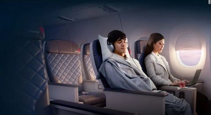 Delta lanza un nuevo asiento Premium para su clase económica