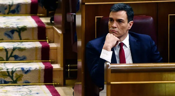 Líder del PSOE fracasa en segundo intento de ser investido presidente de España