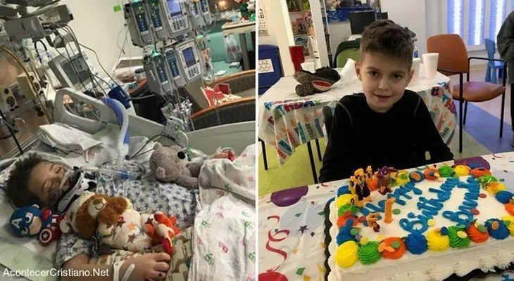 Niño se recupera de hemorragia cerebral después de oración de sus padres