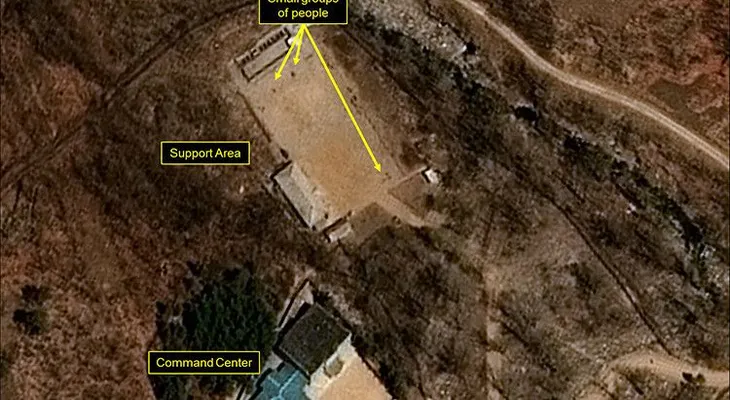 La actividad en un sitio de ensayos nucleares de Corea del Norte sorprende a los expertos de EE.UU.