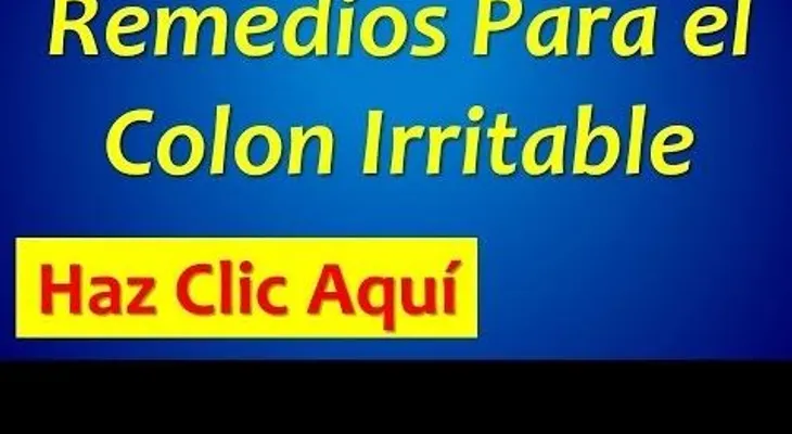 Para el colon irritable (Video)