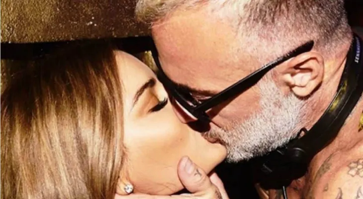 El excéntrico millonario italiano Gianluca Vacchi muestra su nuevo amor