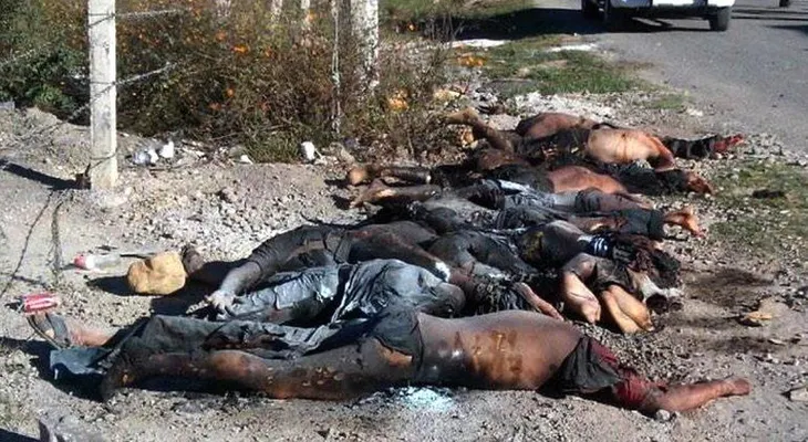 Encuentran cinco personas decapitadas, en un estado de México