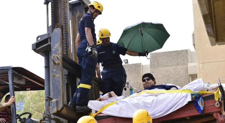 Un hombre pierde más de 150 kilos con la 'ayuda' del rey de Arabia Saudita