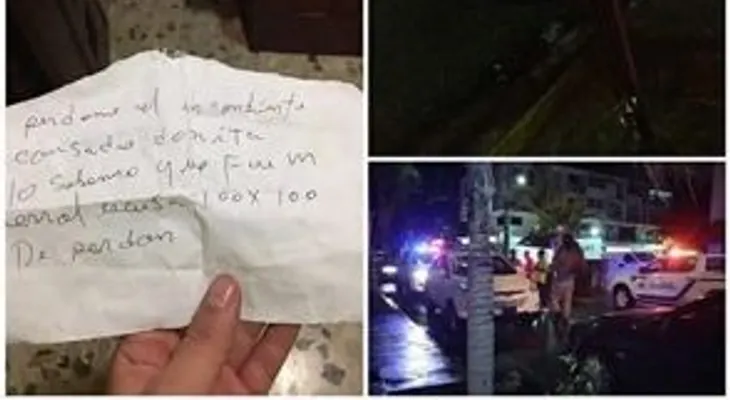 "Cristo te ama por siempre, solo queríamos dar una vuelta, disculpe", dice nota de ladrones que devolvieron yipeta robada a mujer 