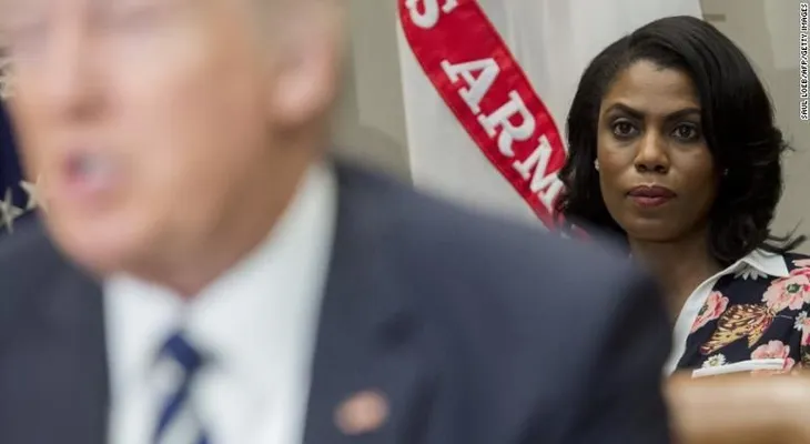 Omarosa grabó una conversación con Trump después de que fue despedida