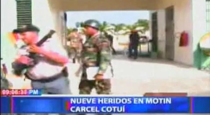 Varios heridos por motín en cárcel de Palo Hincado de Cotuí