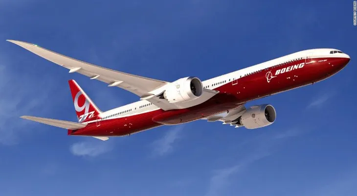 Este es el Boeing 777-9X, el avión bimotor más grande del mundo