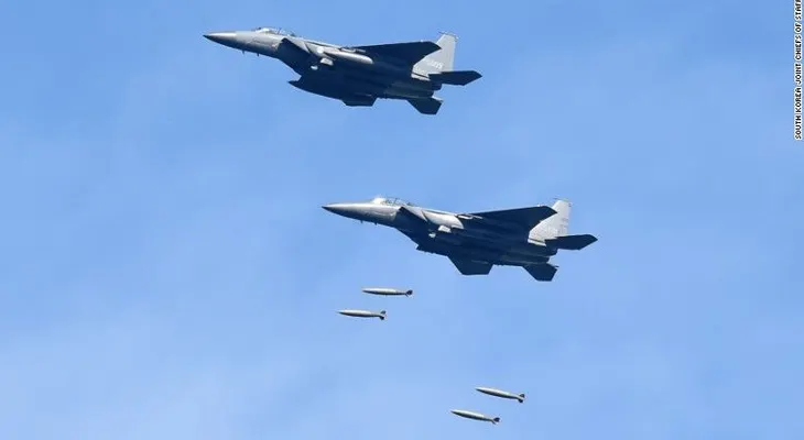 Corea del Sur hace ejercicios militares simulando destruir Corea del Norte
