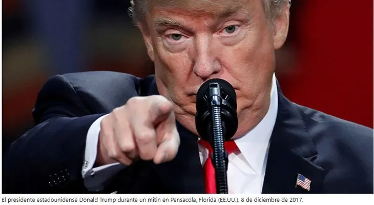 Reportero del Washington Post se disculpa con Trump por haber publicado esta imagen (FOTO)