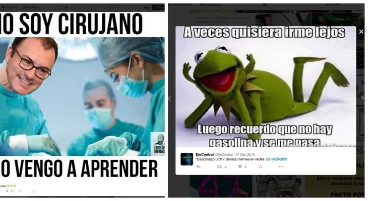 El gazolinazo, la mecha que encendió los memes en México de Peña y Videgaray