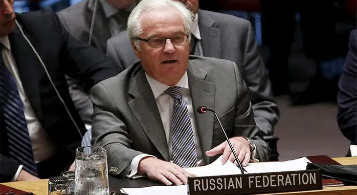 El jefe de la delegación de Rusia abandona la sala de la Asamblea General de la ONU