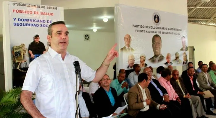 El PRM juramenta su Frente de la Seguridad Social 