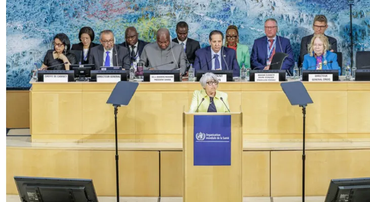 RD asume presidencia de Asamblea Mundial de la Salud